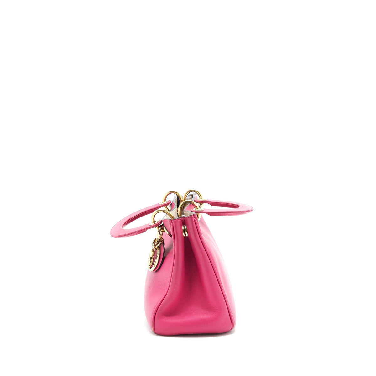 Dior Diorissimo Mini Tote Purse Pink Rovelle Bags