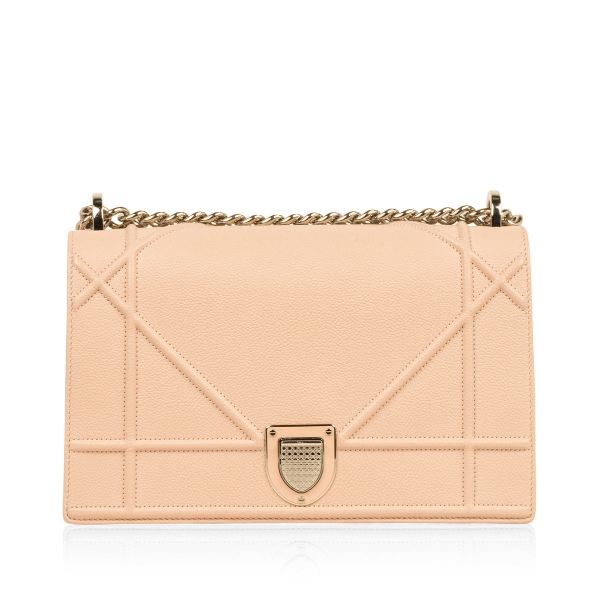 Dior Chain Leather Tote Bag Rovelle Bags