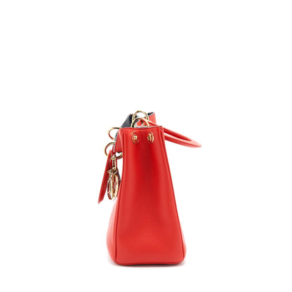 Dior Diorissimo Tote Purse Red Rovelle Bags
