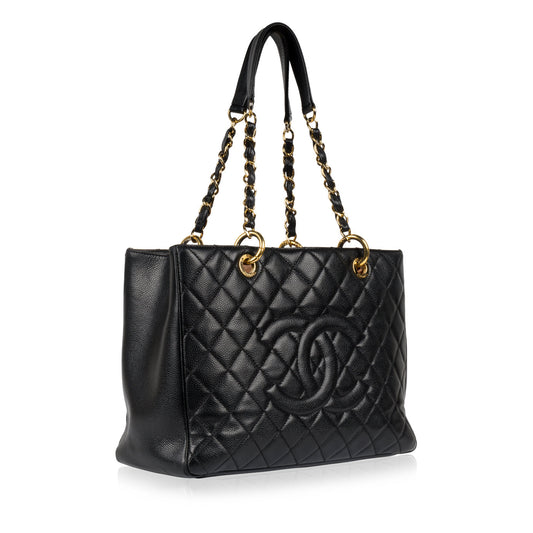 Chanel Timeless Caviar Black Tote Bag Style 14 Rovelle Bags