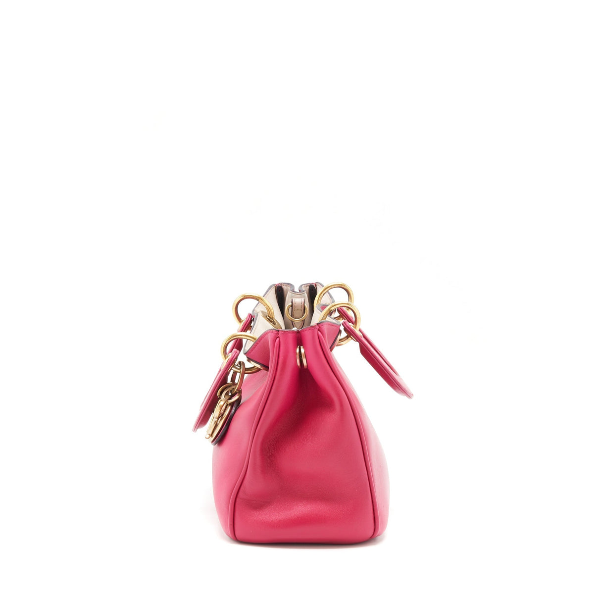 Dior Diorissimo Small Tote Purse Pink Rovelle Bags