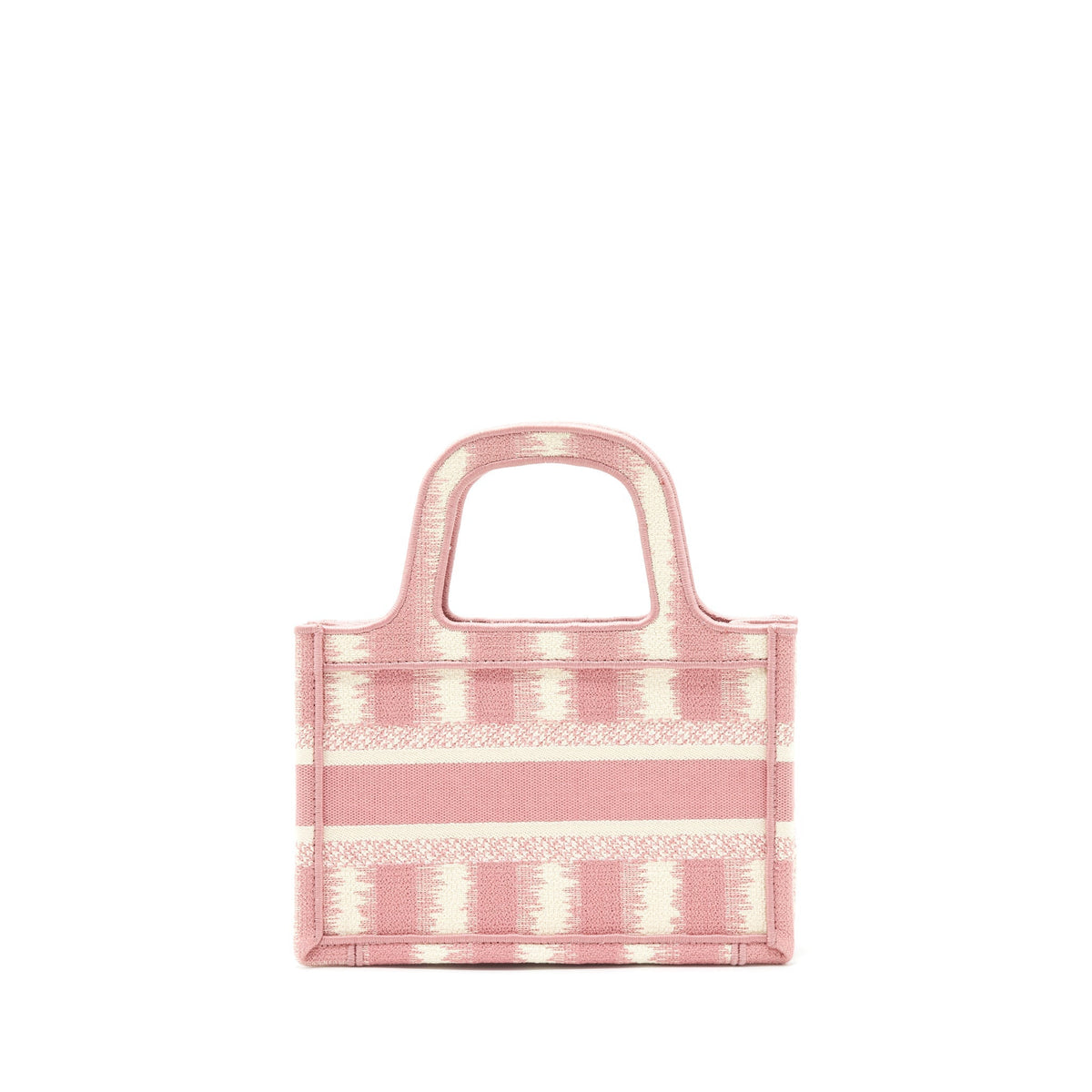 Dior Book Tote Mini Purse Pink/White Rovelle Bags