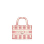 Dior Book Tote Mini Purse Pink/White Rovelle Bags