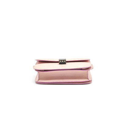 Celine Classic Purse in Lizard Light Pink