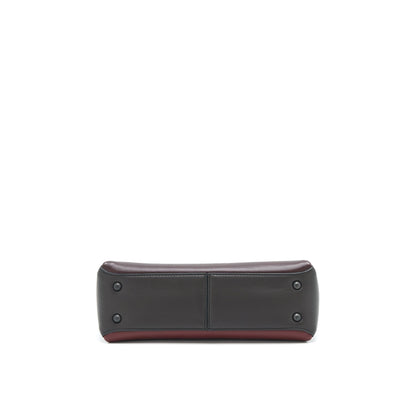 Bottega Veneta Piazza Top Handle Purse Burgundy