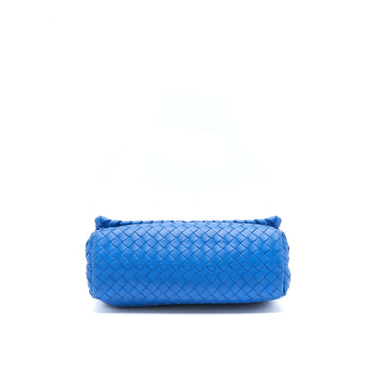 Bottega Veneta Olympia Purse Small Blue