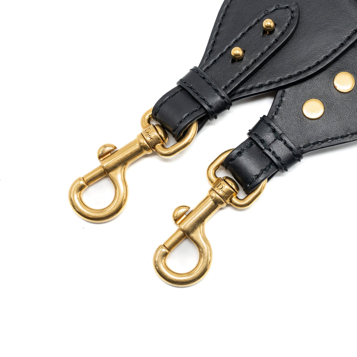Dior Shoulder Strap Oblique Canvas Black Rovelle Bags
