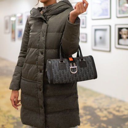 Dior Leather Handbag Rovelle Bags