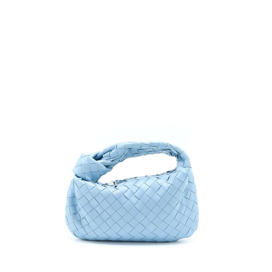 Bottega Veneta Mini Jodie Purse Light Blue