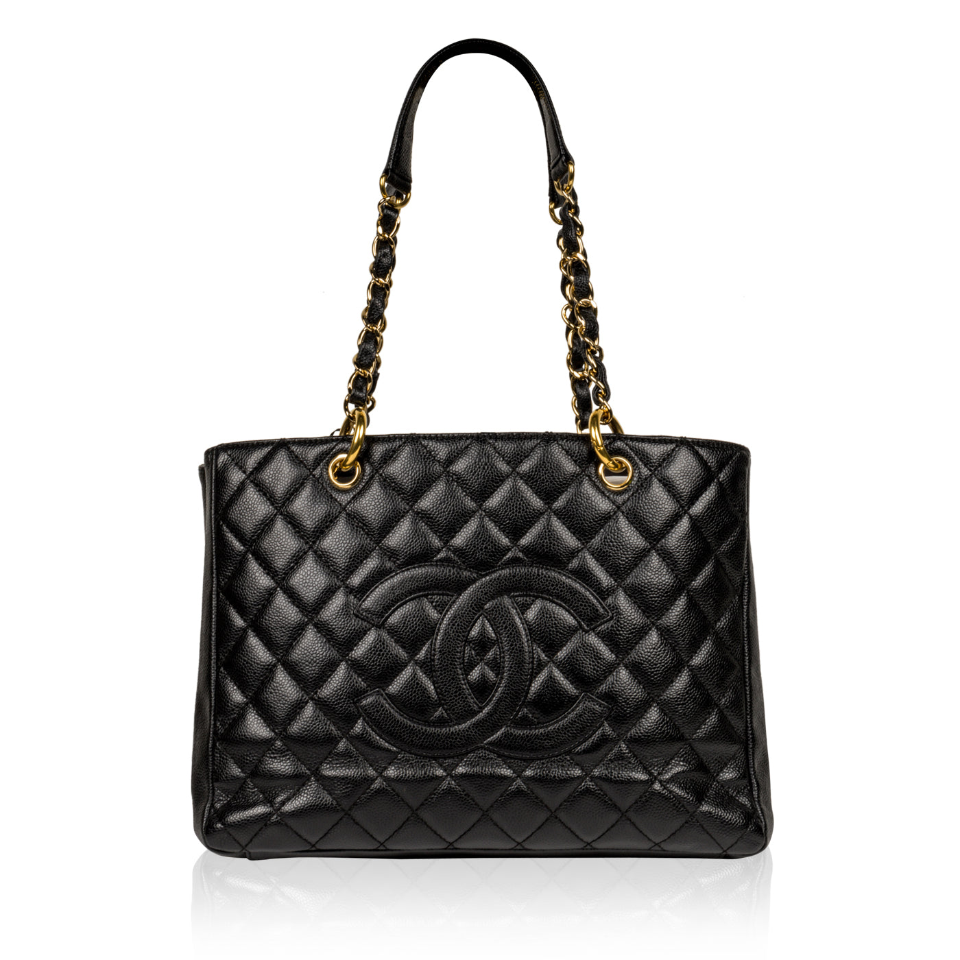 Chanel Timeless Caviar Black Tote Bag Style 12 Rovelle Bags