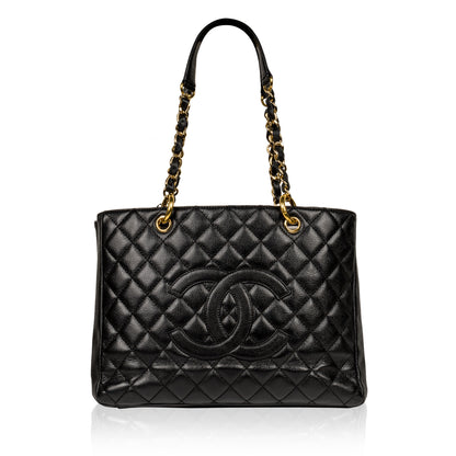 Chanel Timeless Caviar Black Tote Bag Style 12 Rovelle Bags