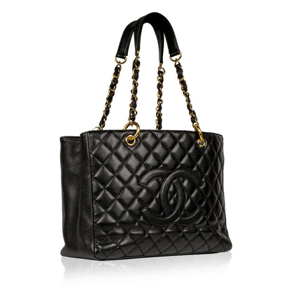 Chanel Timeless Caviar Black Tote Bag Style 12 Rovelle Bags