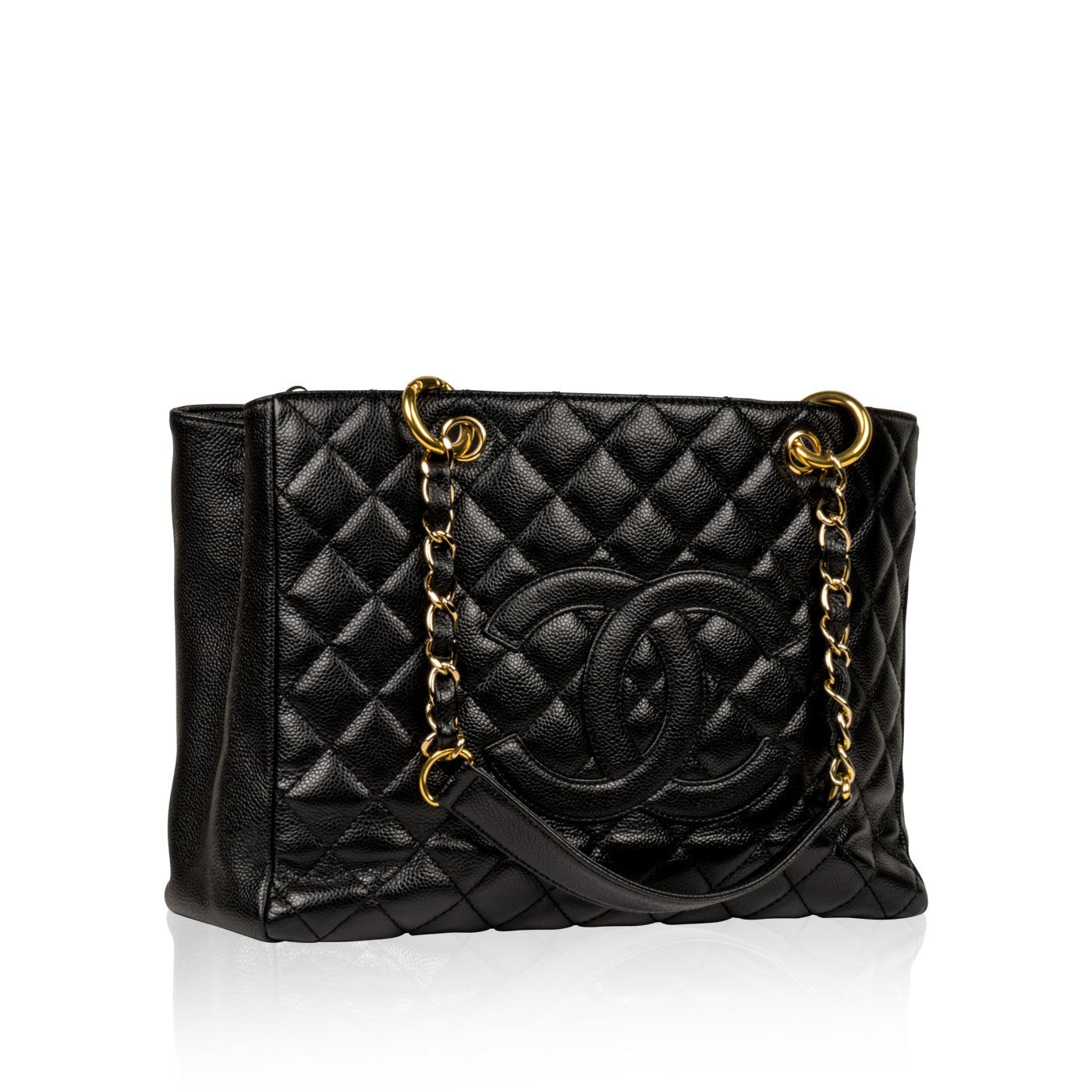 Chanel Timeless Caviar Black Tote Bag Style 12 Rovelle Bags