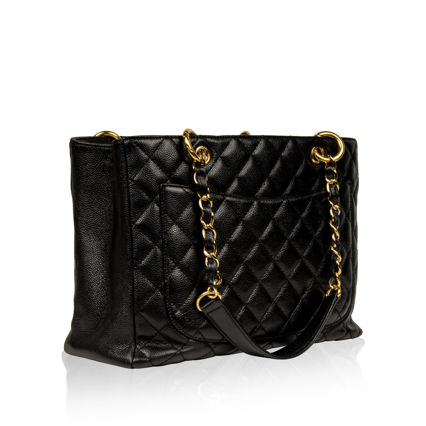 Chanel Timeless Caviar Black Tote Bag Style 12 Rovelle Bags
