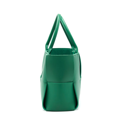 Bottega Veneta Arco Tote Purse Lambskin Parakeet Green