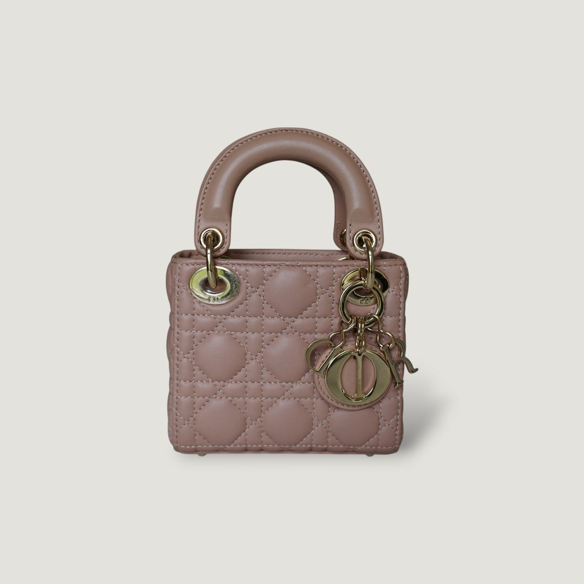 Dior Lady Dior Leather Handbag Handbag Rovelle Bags