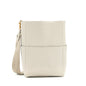 Celine Sangle Bucket Purse Grained Calfskin Clay