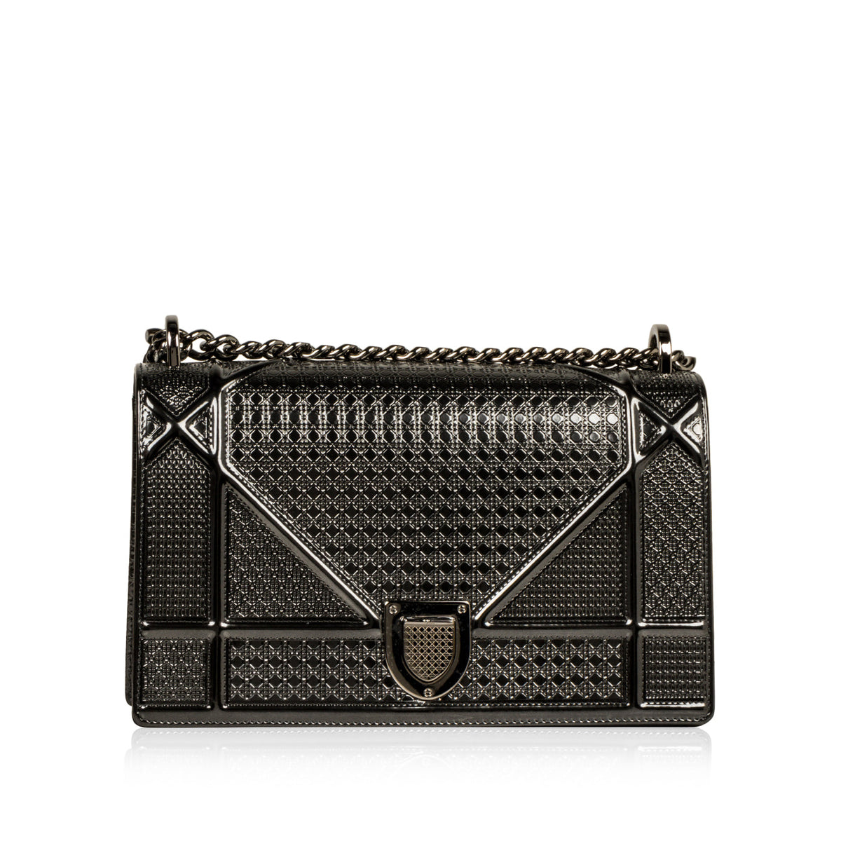 Dior Chain Leather Tote Bag Rovelle Bags