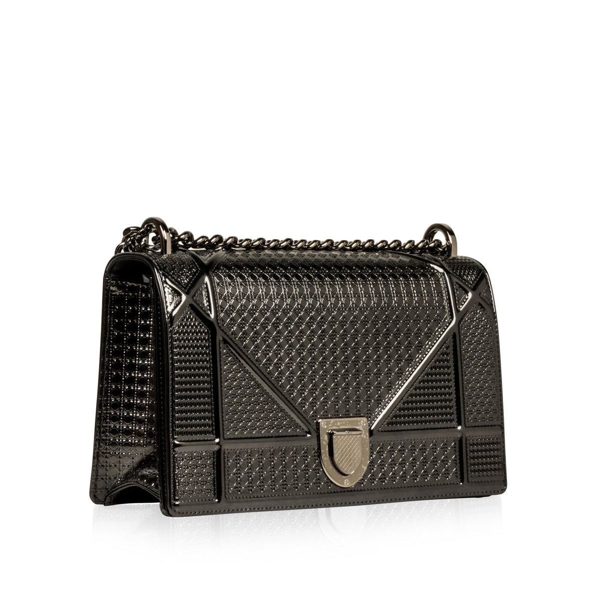 Dior Chain Leather Tote Bag Rovelle Bags