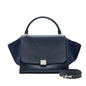 Celine Trapeze Purse Navy with
