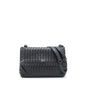Bottega Veneta Olympia Purse Black With Black Hardware