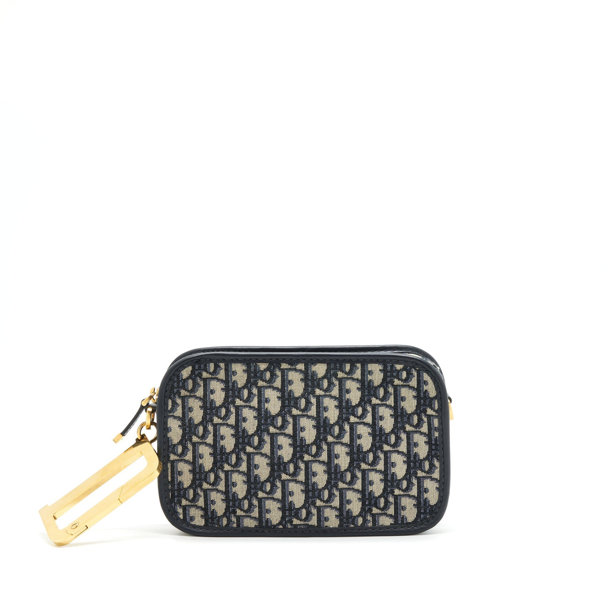 Dior Diorquake Pouch blue Oblique Canvas Rovelle Bags
