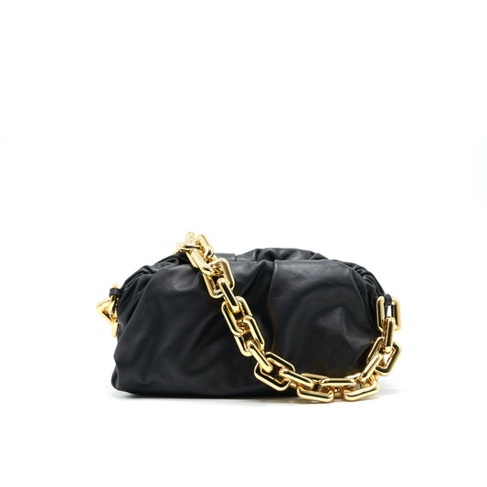 Bottega Veneta Chain Pouch Black