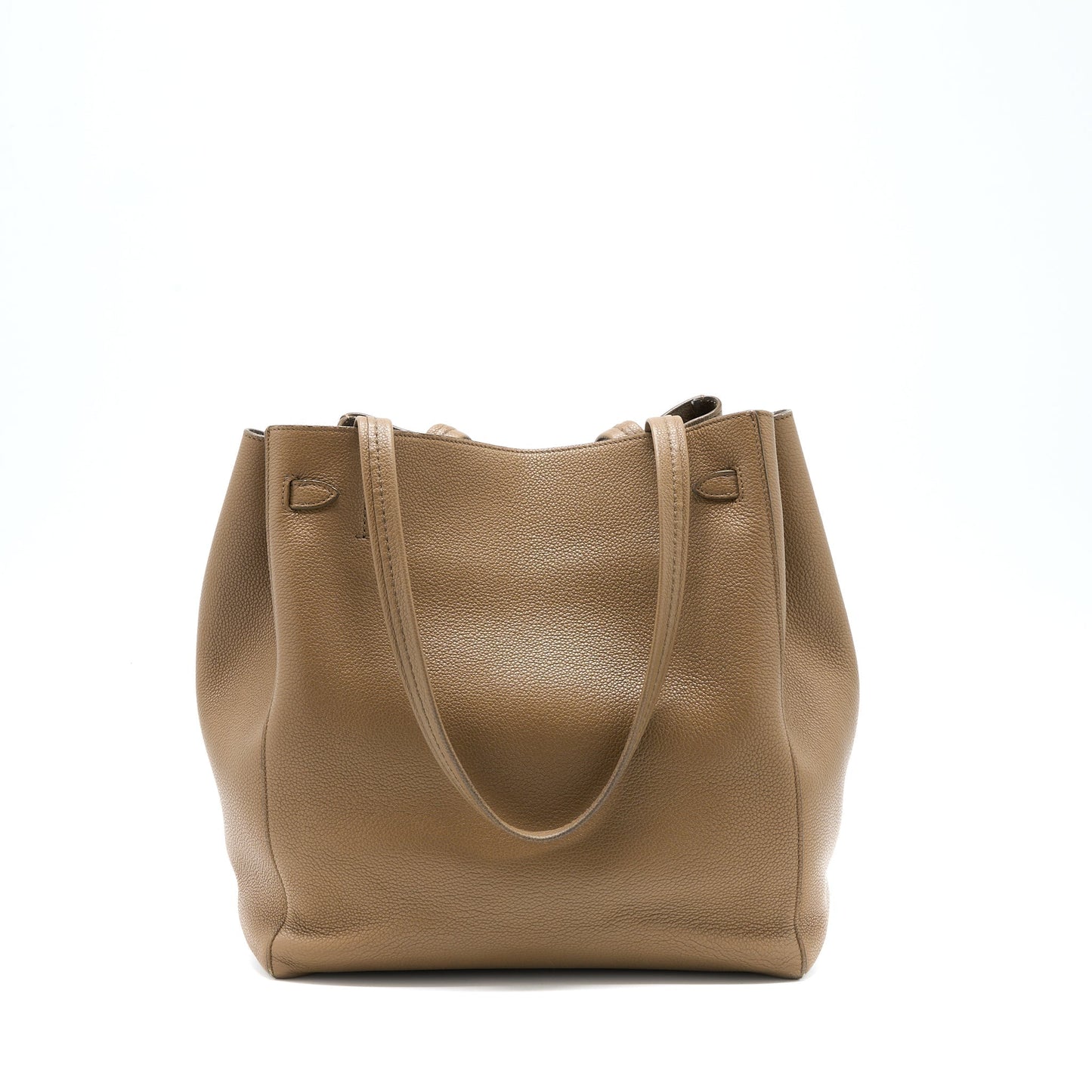 Celine Small Cabas Phantom Calfskin Taupe