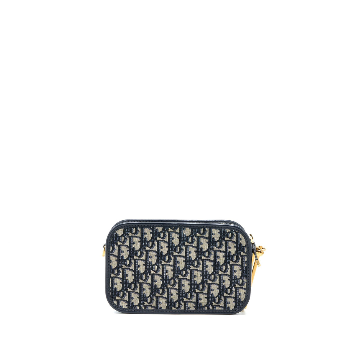 Dior Diorquake Pouch Blue Oblique Canvas With An Extra Strap Rovelle Bags