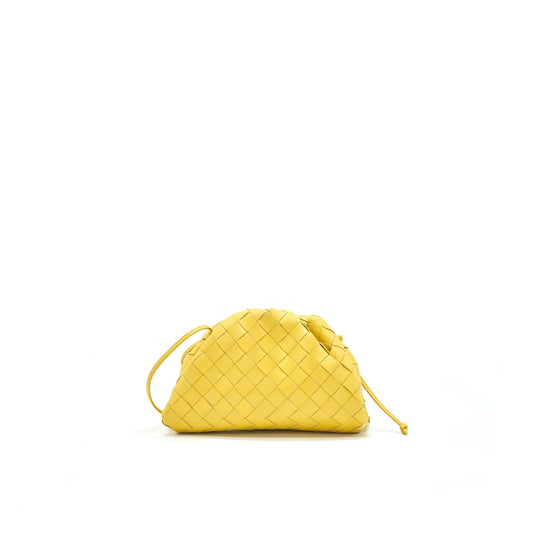 BOTTEGA VENETA POUCH Purse YELLOW