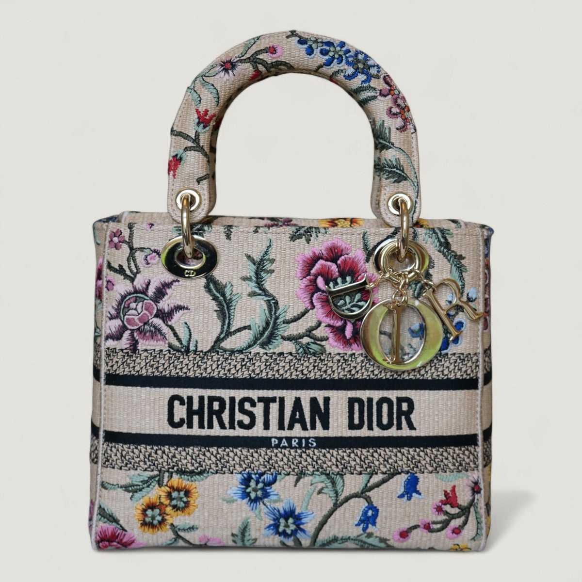 Dior Lady Dior Leather Handbag Style 2 Rovelle Bags