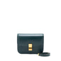 Celine Medium Classic Box Purse Calfskin Green