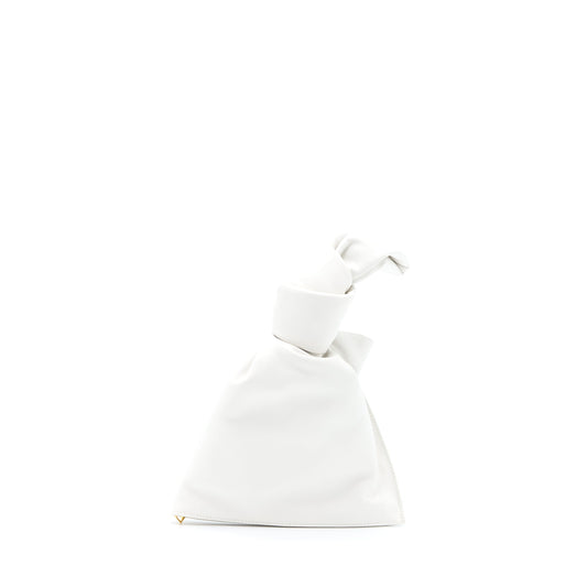Bottega Veneta The Twist Mini Purse White