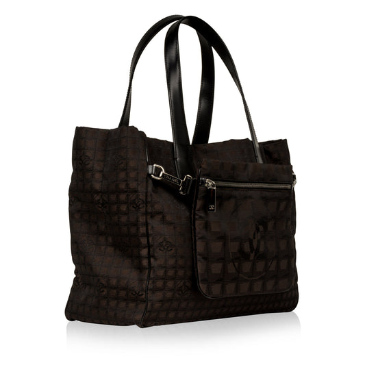Chanel Shopping Tote Leather Black Tote Bag Rovelle Bags