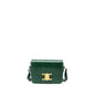 Celine Triomphe Purse Water Snake Leather Green