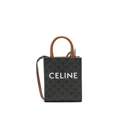 CELINE VERTICAL CABAS TRIOMPHE CANVAS