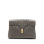 Celine Medium Soft 16 Purse Grained Calfskin Dark Grey