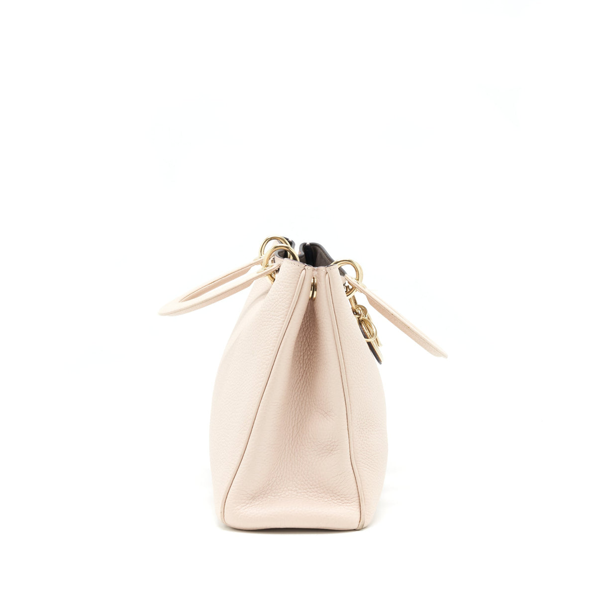 Dior Vip Diorissimo Tote Purse Grained Calfskin Beige Rovelle Bags