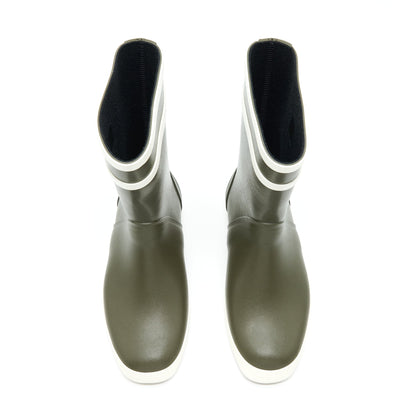 Celine Size 37 Rain Boost Olive Green