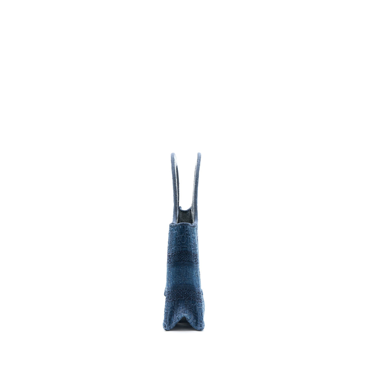 Dior Mini Book Tote Denim Blue Oblique Rovelle Bags