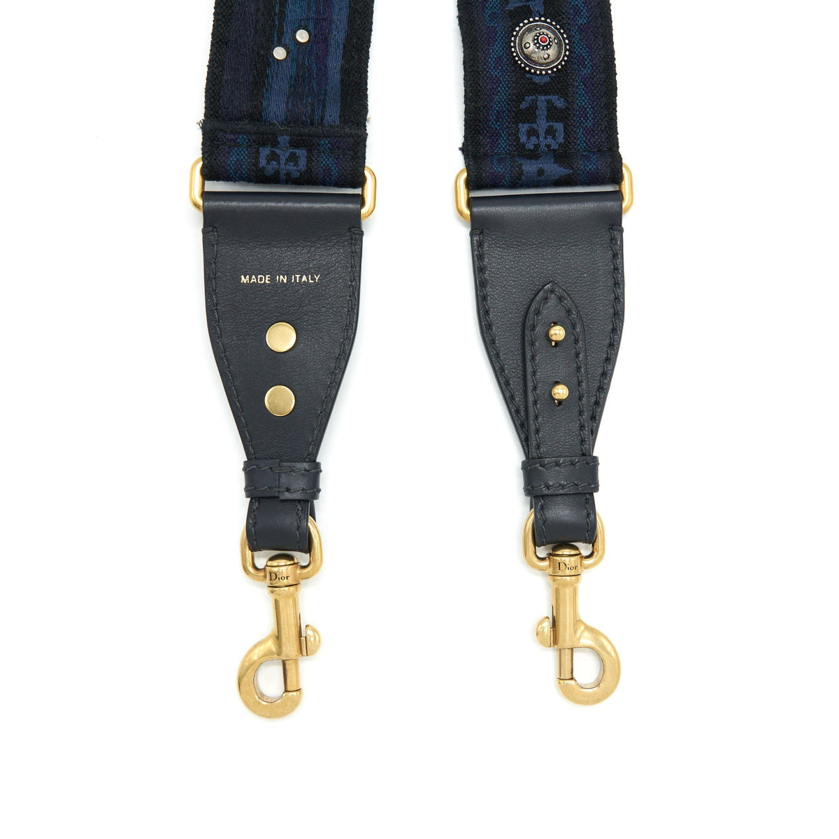 Christian Dior Shoulder Strap Navy Pattern Rovelle Bags