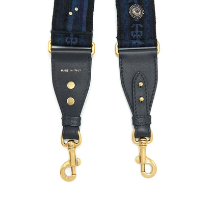 Christian Dior Shoulder Strap Navy Pattern Rovelle Bags