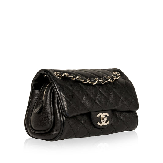 Chanel Small Bowler Caviar Shoulder Bag Rovelle Bags