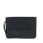 Bottega Veneta Men’s Pouch Intrecciate Black With Black Hardware