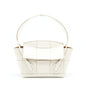 Bottega Veneta Arco Purse Calfskin White