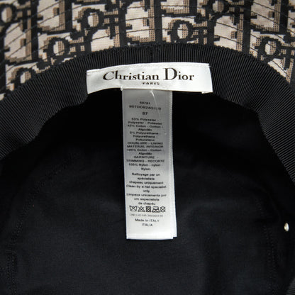 Dior Size 57 Teddy-D Brim Bucket Hat With Veil Rovelle Bags