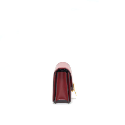 Celine small Classic Box Purse Red with
