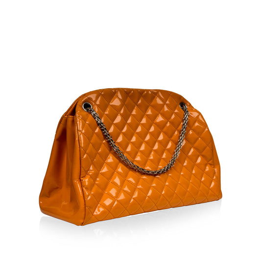 Chanel Patent Mademoiselle Shoulder Bag Rovelle Bags