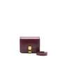 Celine Mini Box Calfskin Burgundy