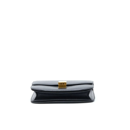 Celine Medium Classic Box Calfskin Liege Anthracite